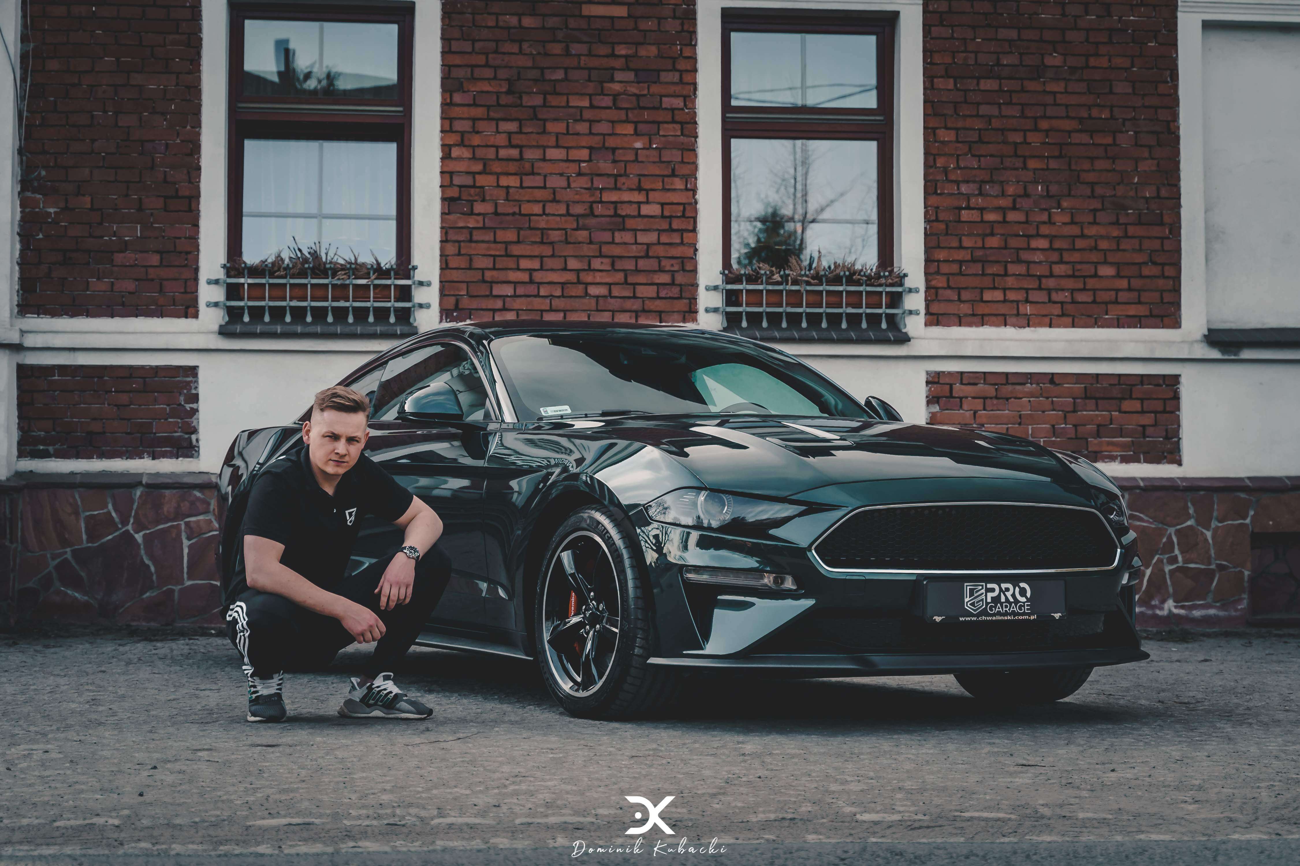 Mustang Bullitt - przykład wykonanej pracy detailingowej